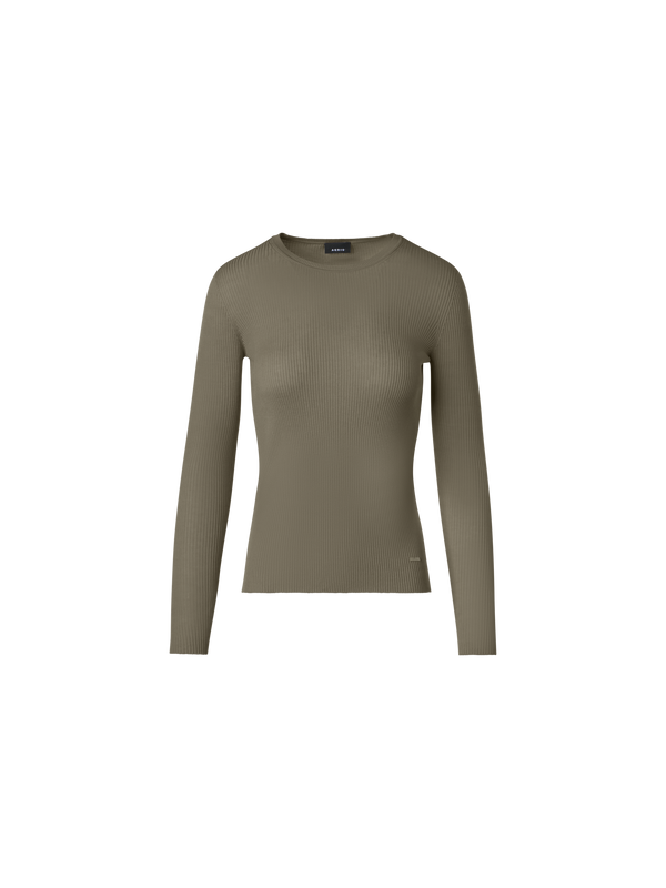 Designer シルクコットン ・ニットプルオーバー