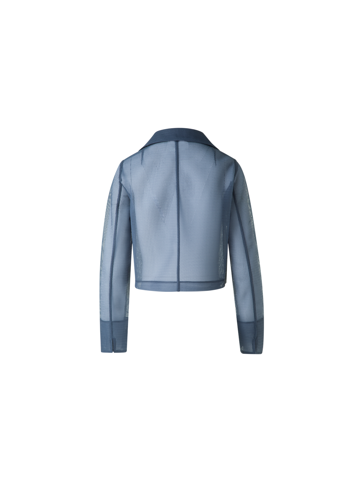 Designer ダブルレイヤー テクノグリッド ・ジャケット - ブルー