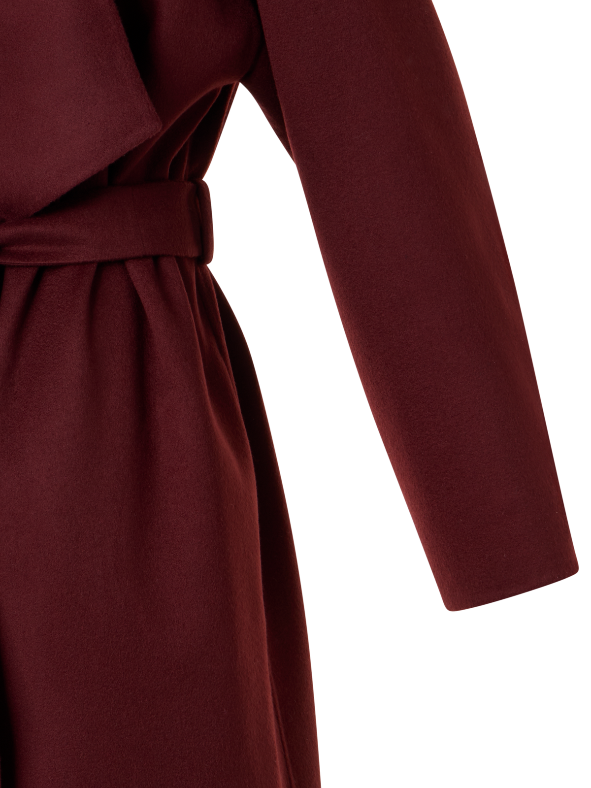 Designer カシミヤダブルフェイス コート The Tasha Coat（タシャ・コート） - レッド