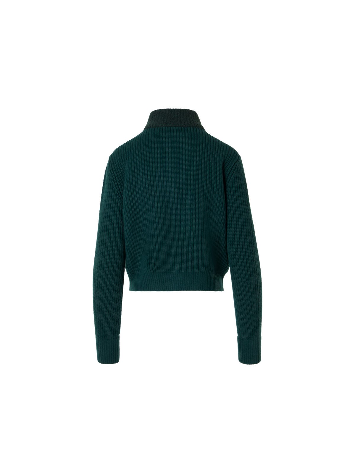 Designer ウールカシミヤ ニットカーディガン - グリーン