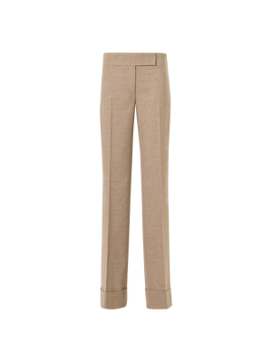 Designer パステルウールフランネル パンツ The Milly Pants（ミリー・パンツ） - ベージュ