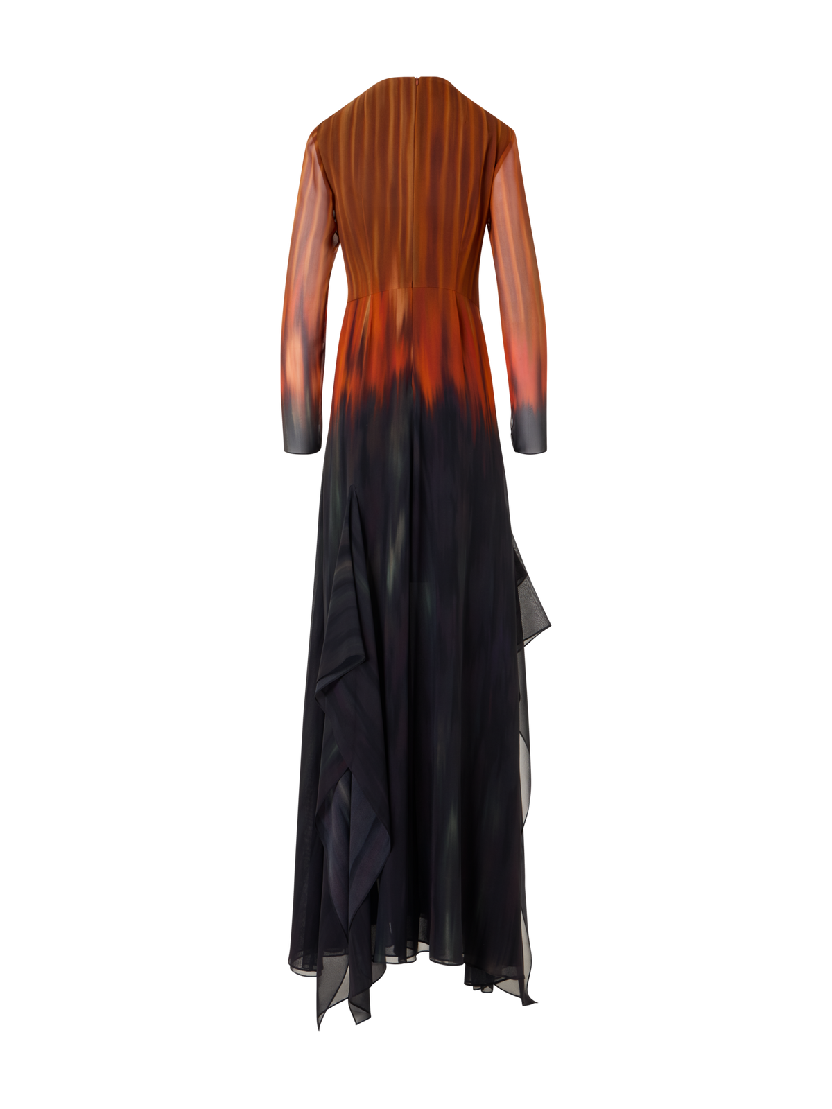 Designer シルククレープ ドレス