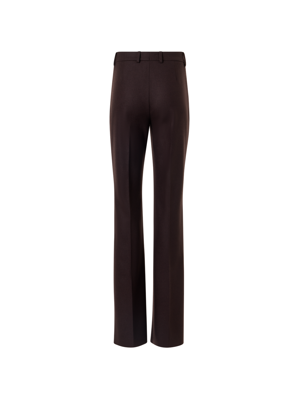 Designer ウールストレッチフランネル パンツ The Marilyn Pants（マリリン・パンツ - ブラウン