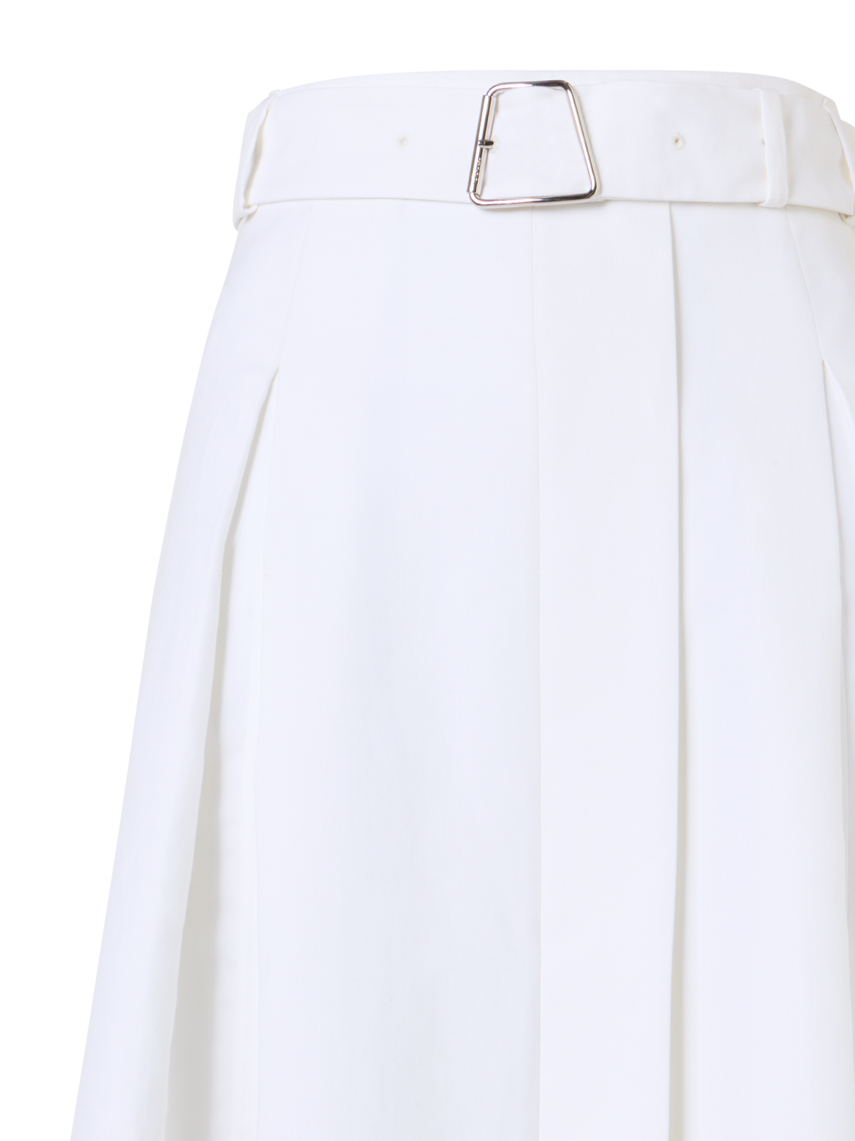 Designer コットンダブルフェイス ・スカート - エクリュ