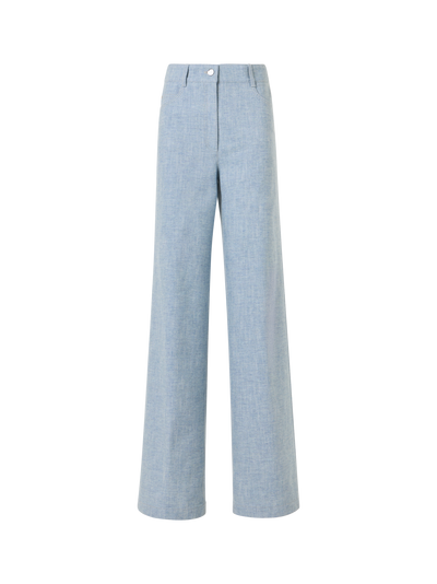 Designer ブラッシュドコットンデニム パンツ The Cooper Pants（クーパー・パンツ） - ブルー