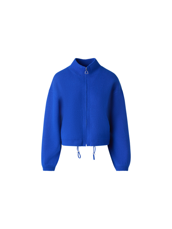 Designer カシミヤピケ ・ニットカーディガン