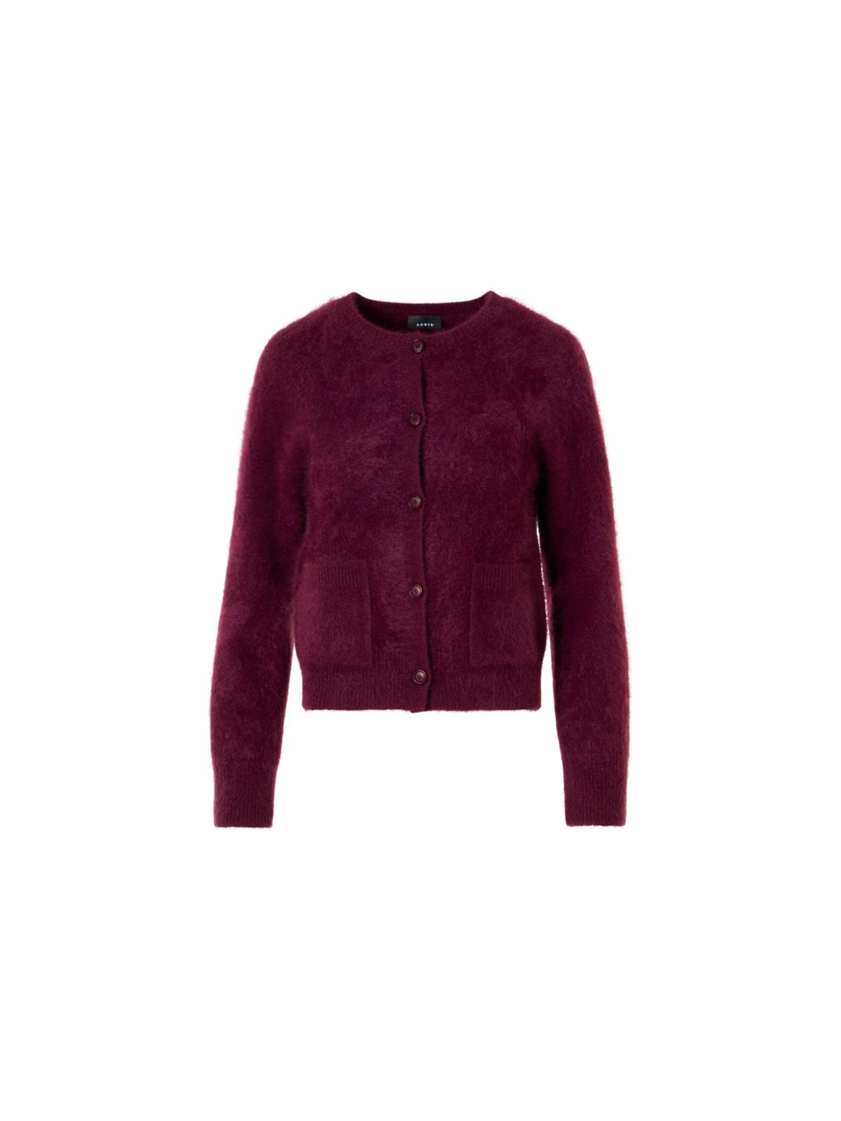 Designer クラウドカシミヤ ニットカーディガン - レッド