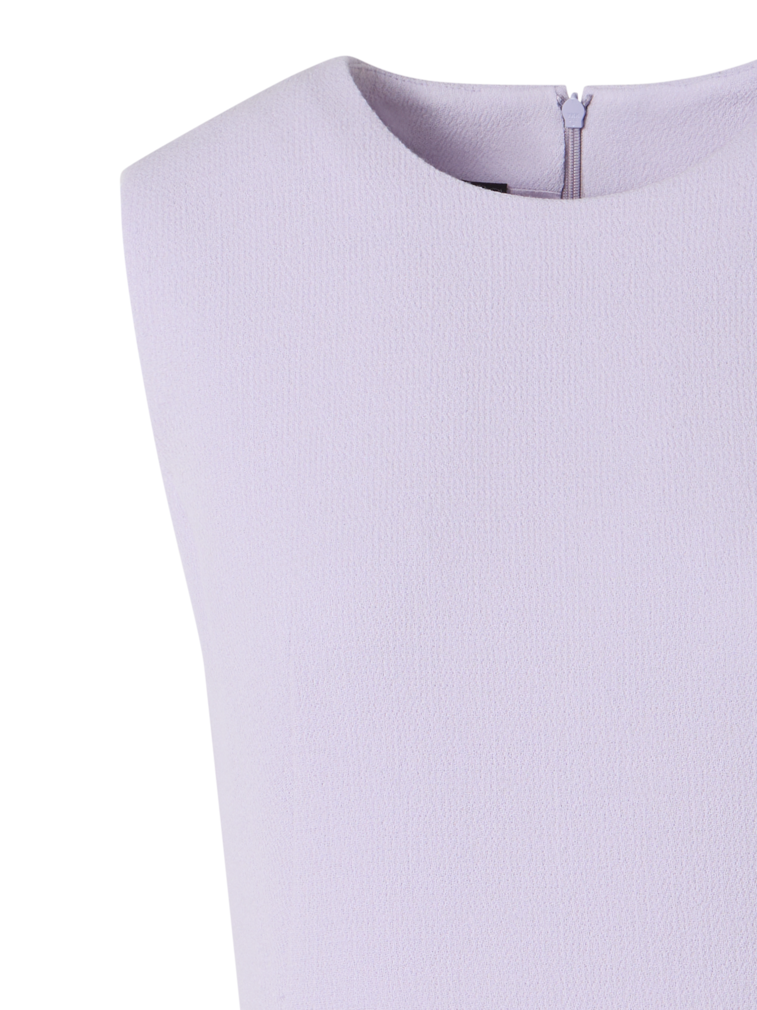 Designer ウールクレープダブルフェイス ・ドレス