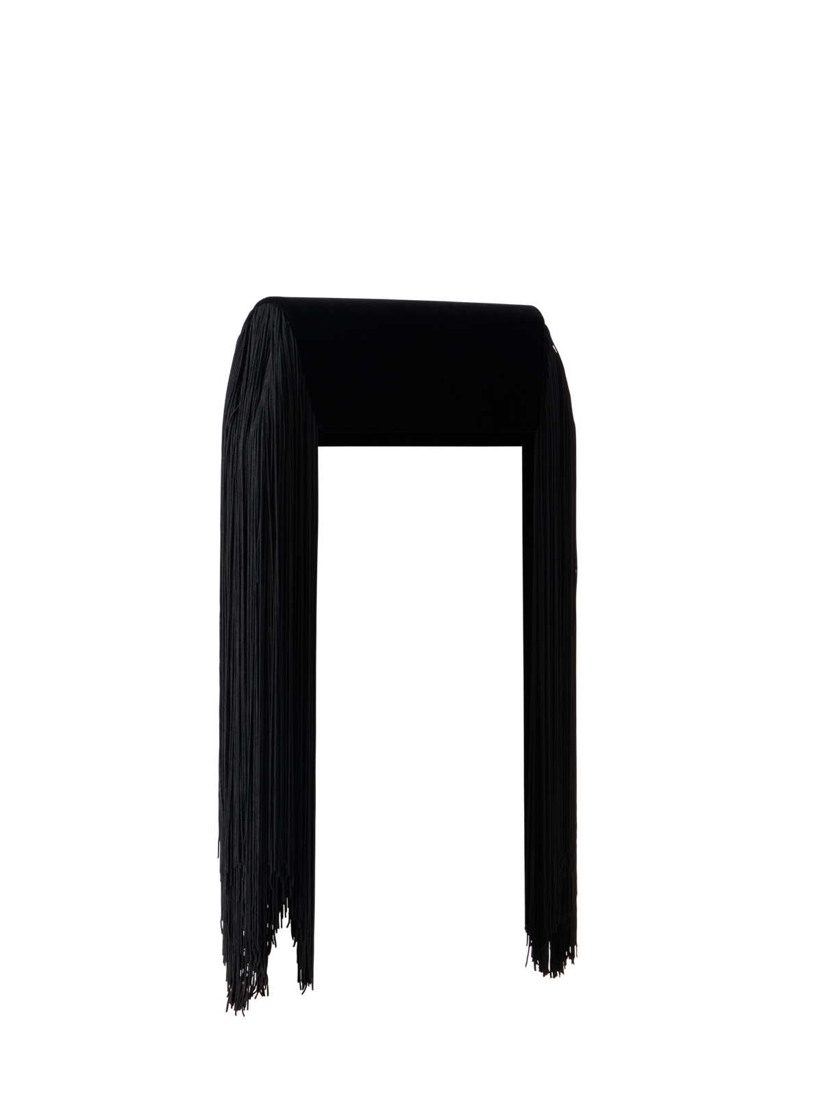 Designer アクリスアヌーク スモール トラペゾイド クラッチ - ブラック