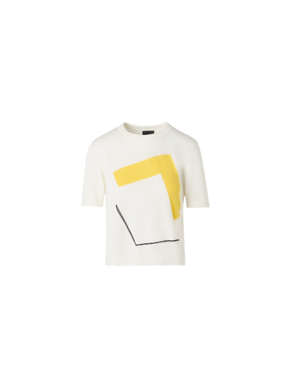 Designer コットンブレンド ・ニットプルオーバー