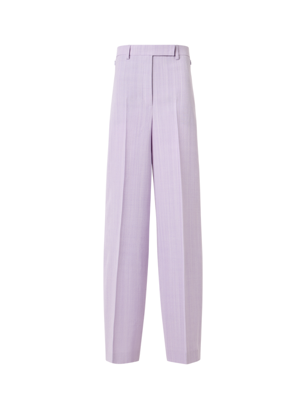 Designer ビスコースシルクメランジツイル ・パンツ