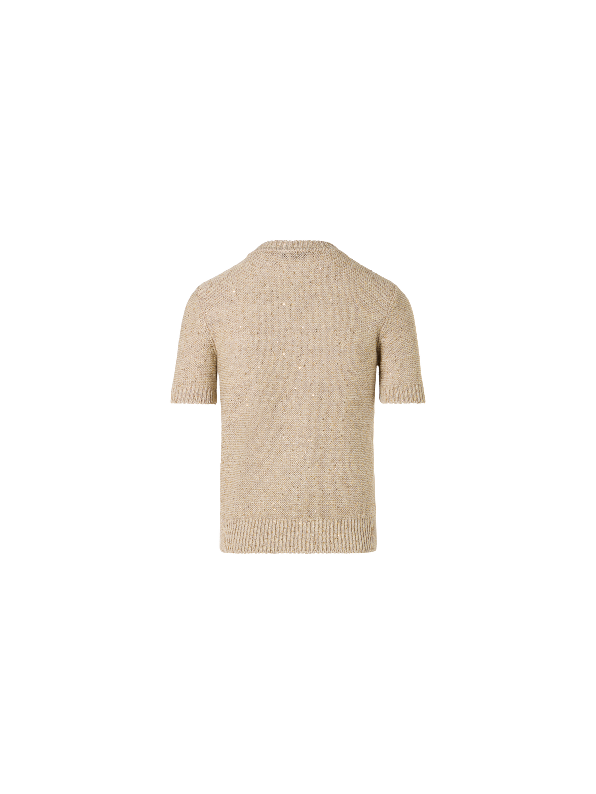 Designer リネンコットンブレンド ・ニットプルオーバー