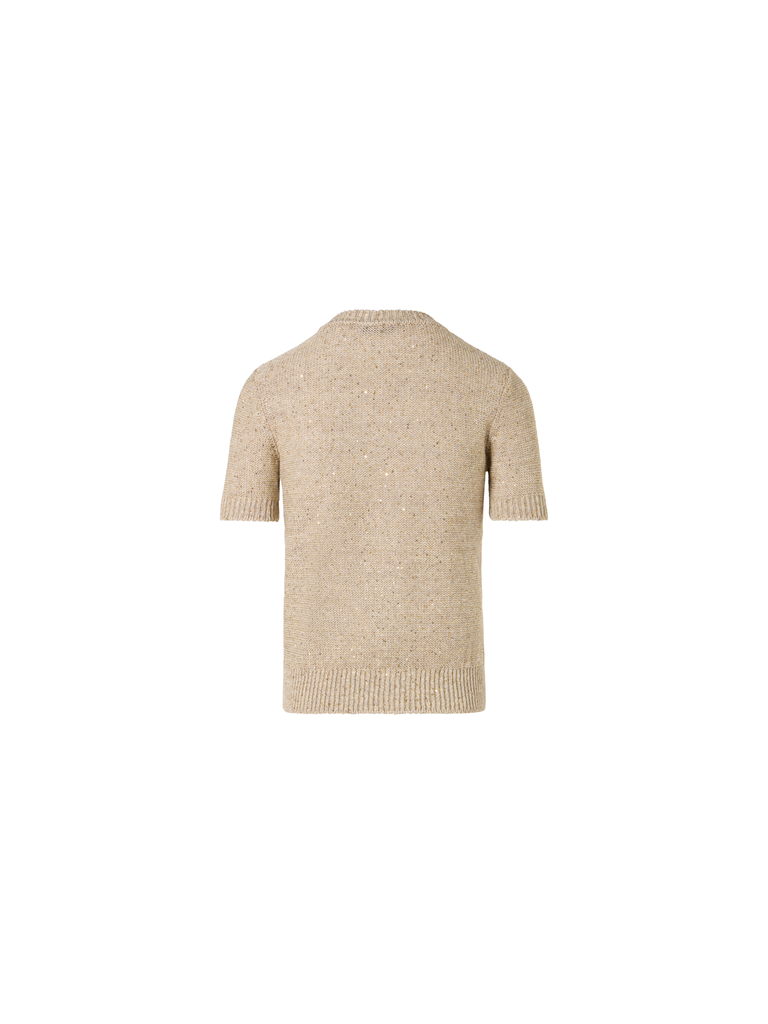 Designer リネンコットンブレンド ・ニットプルオーバー