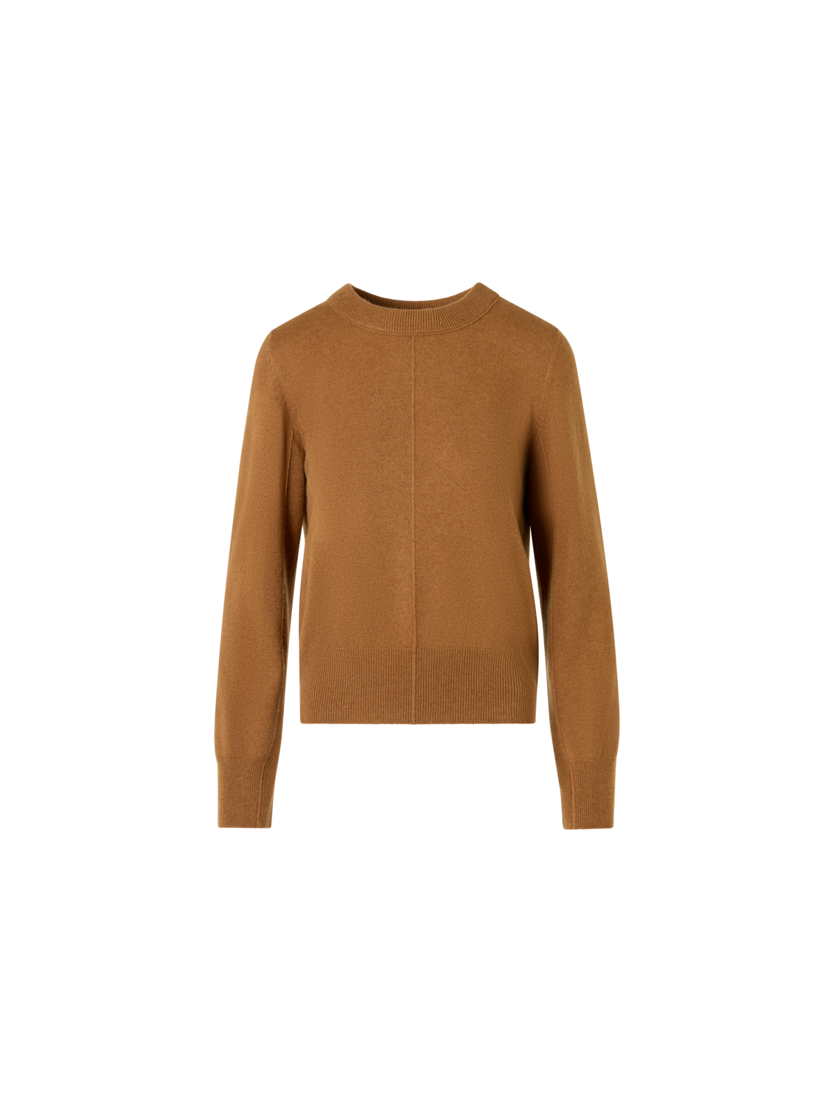 Designer カシミヤ ニットプルオーバー - ブラウン