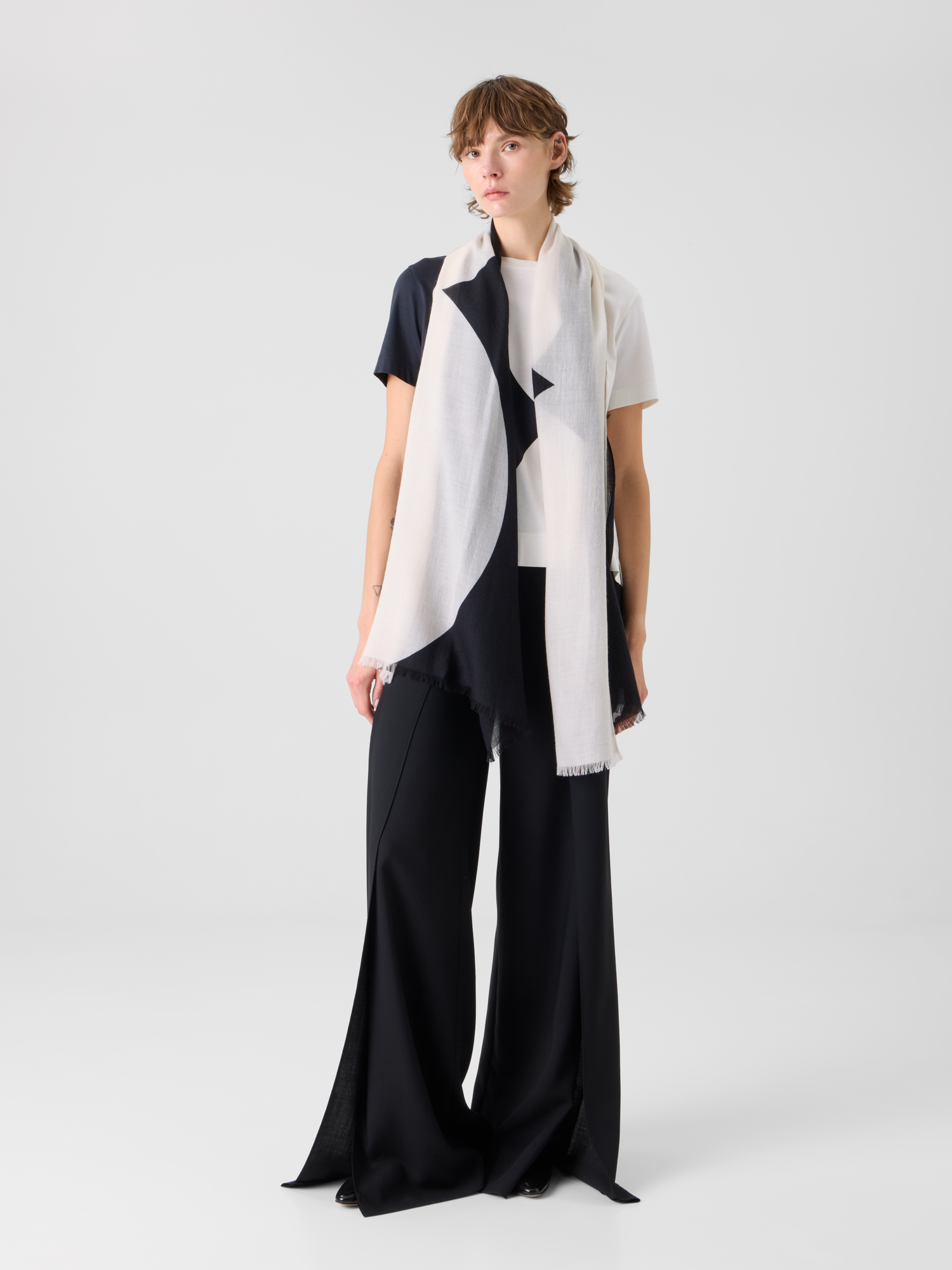 Designer カシミア ・スカーフ 
