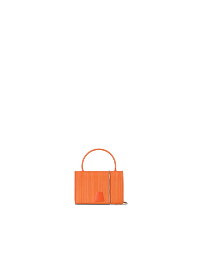 Designer アクリス アリス　ミニトップハンドル - オレンジ