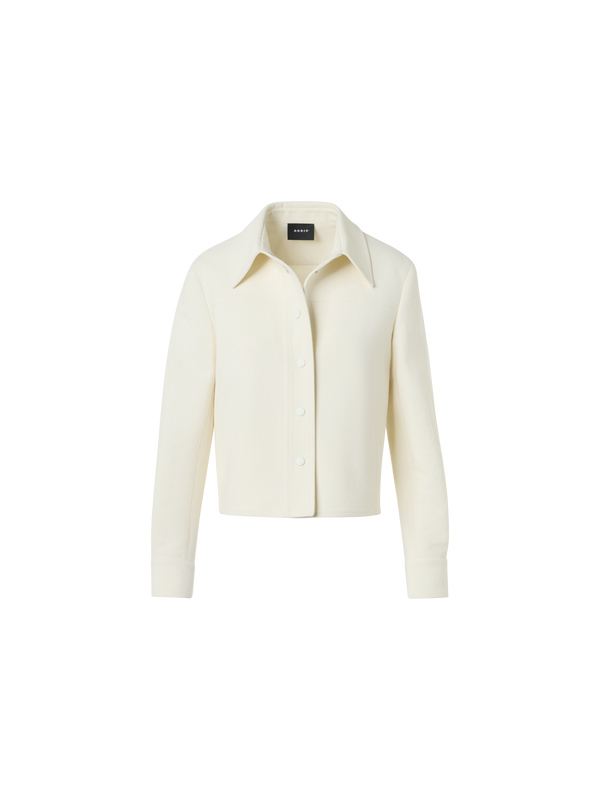 Designer ストラクチャードコットンダブルフェイス ・ジャケット
