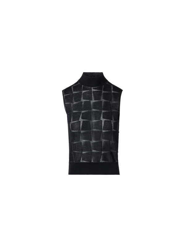 Designer コットンブレンド ・ニットトップ