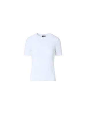 Designer コットン ・ニットプルオーバー - エクリュ