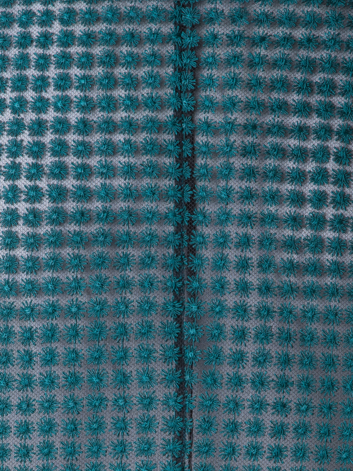 Designer チュールｘフラワーグリッド刺繍 ・ジャケット