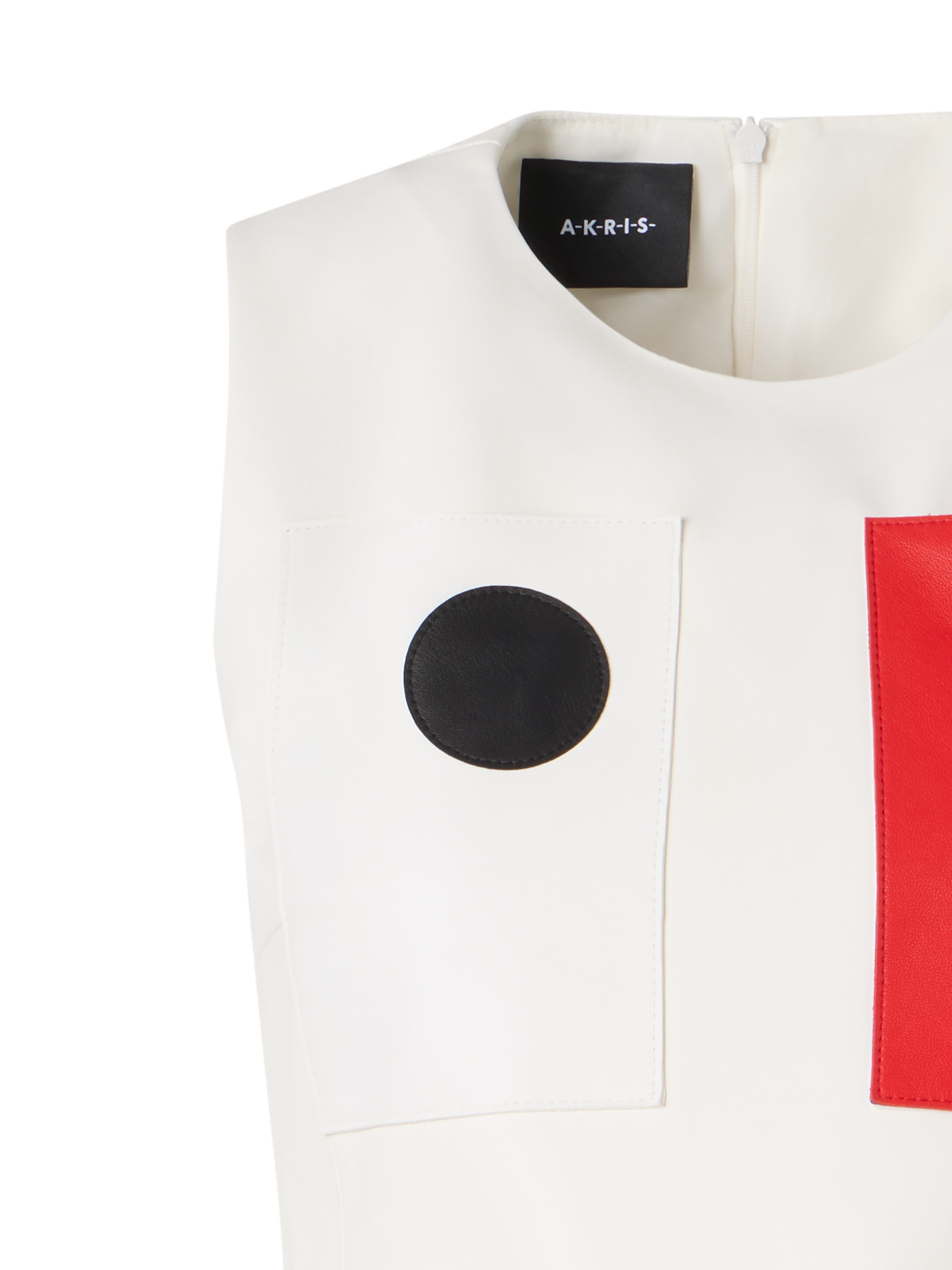 Designer ラムナッパレザー ・ドレス