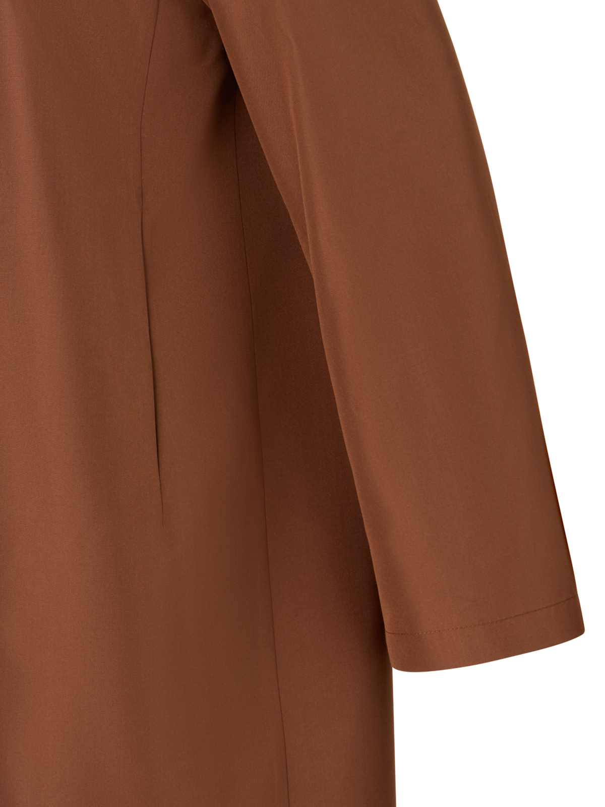Designer シルクタフタ コート The O'Neill Coat（オニール・コート） - ブラウン