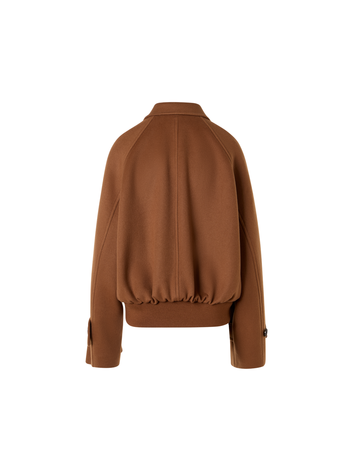 Designer カシミヤダブルフェイス ボンバージャケット The Kallisto Bomber（カリスト・ボンバー） - ブラウン