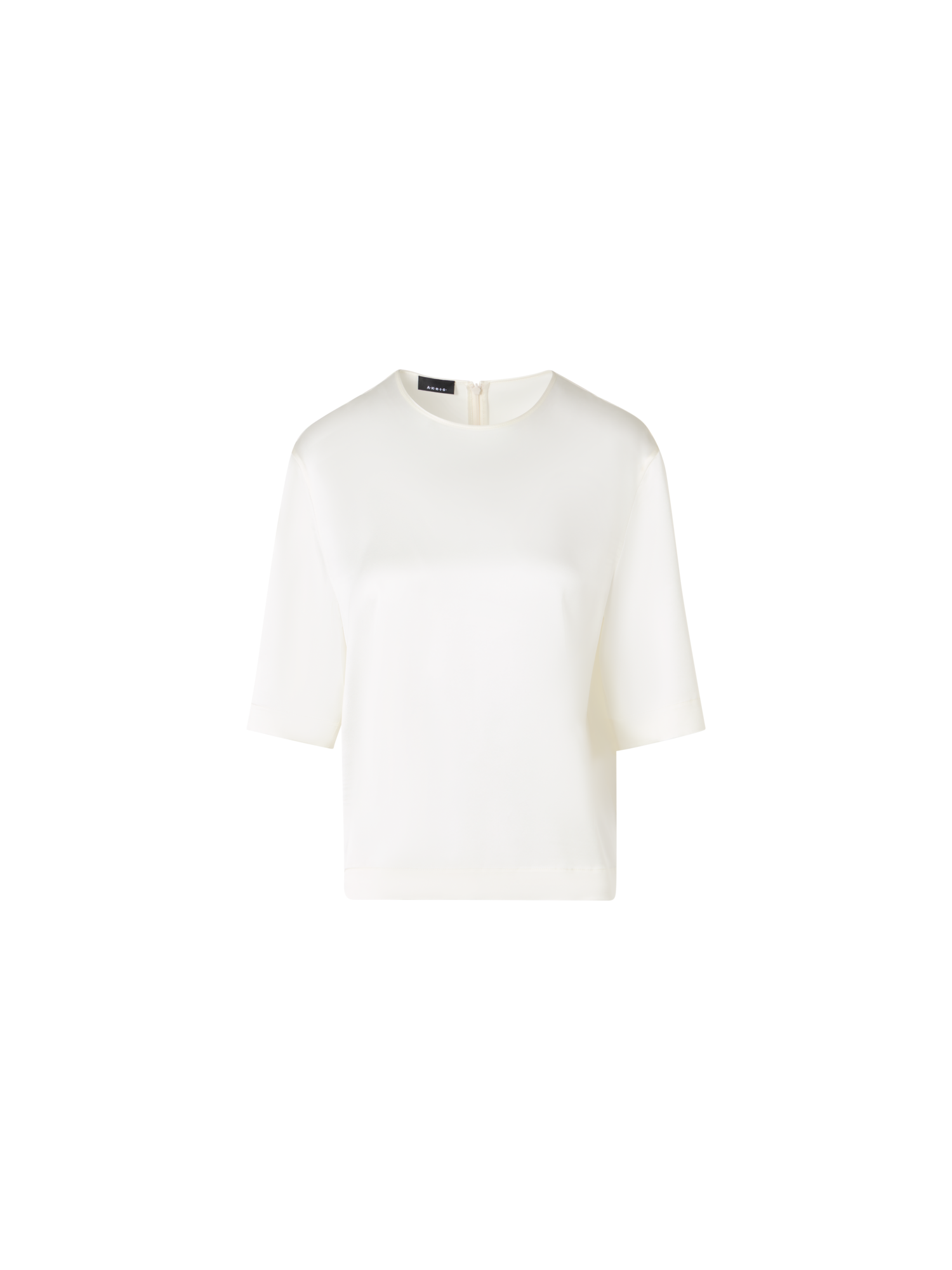 Designer シルクサテン ・ブラウス
