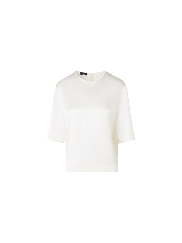 Designer シルクサテン ・ブラウス