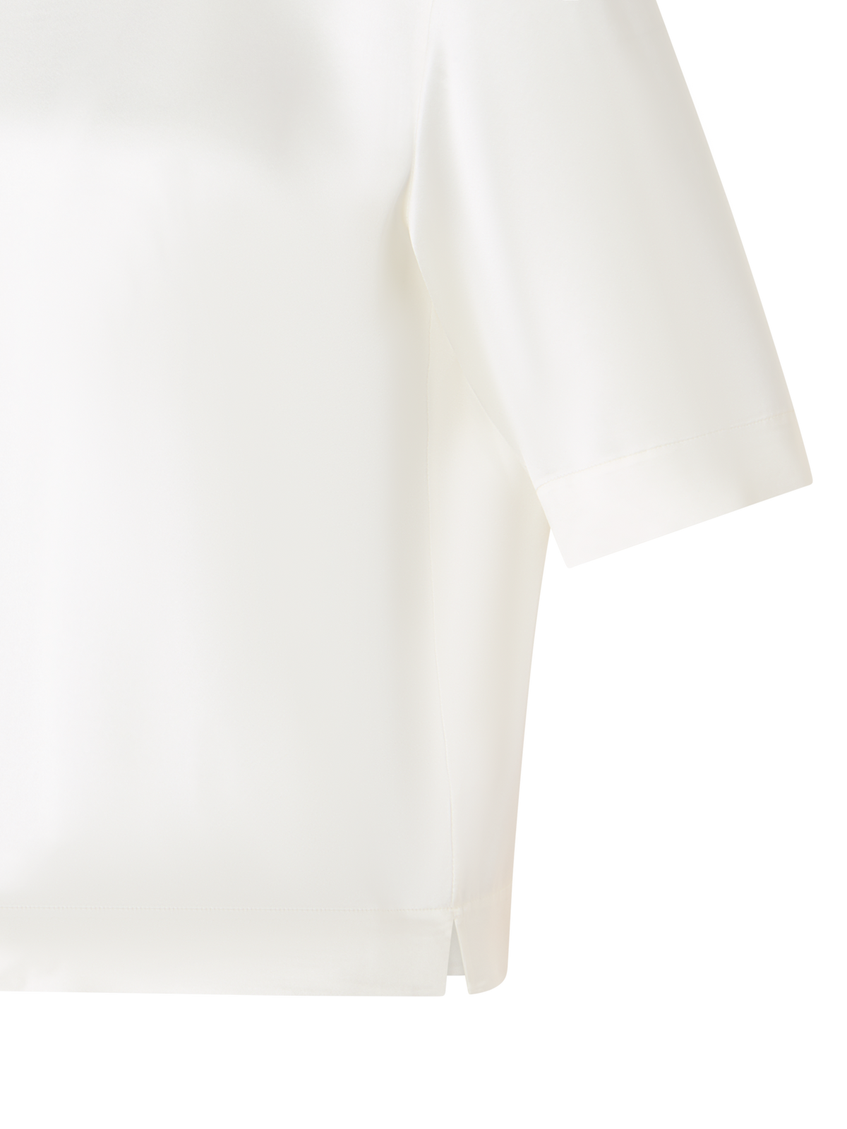 Designer シルクサテン ・ブラウス