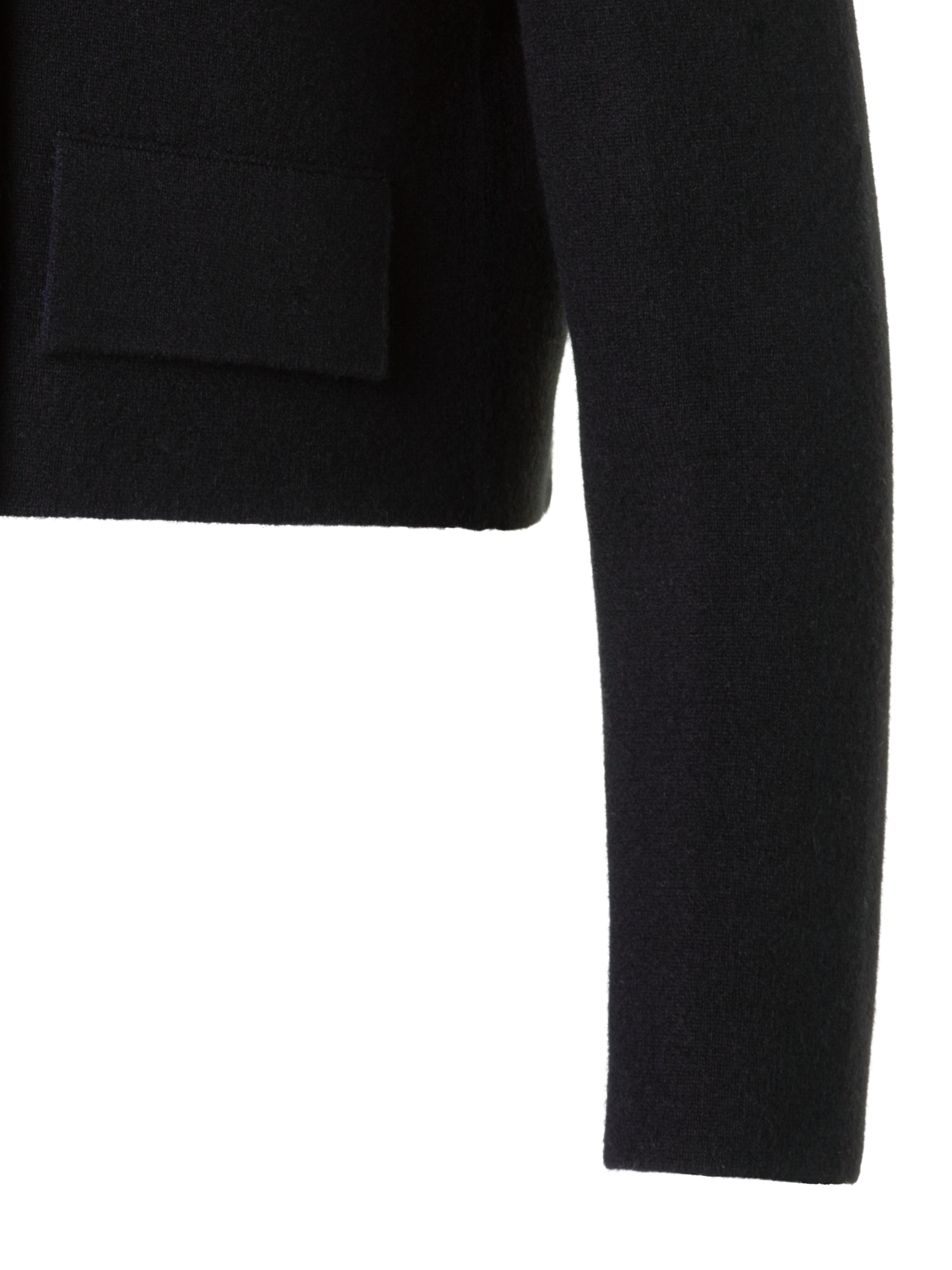 Designer カシミヤダブルフェイス ・ニットカーディガン