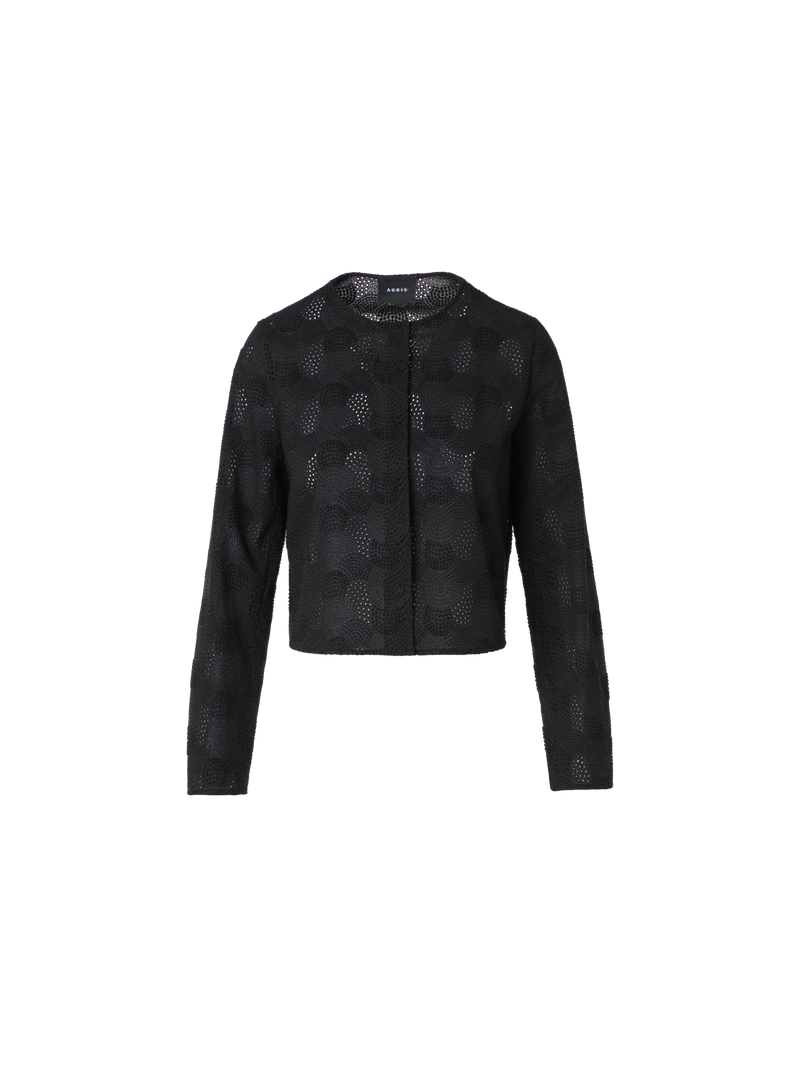 Designer オービットブロデリーアングレーズ ・ジャケット