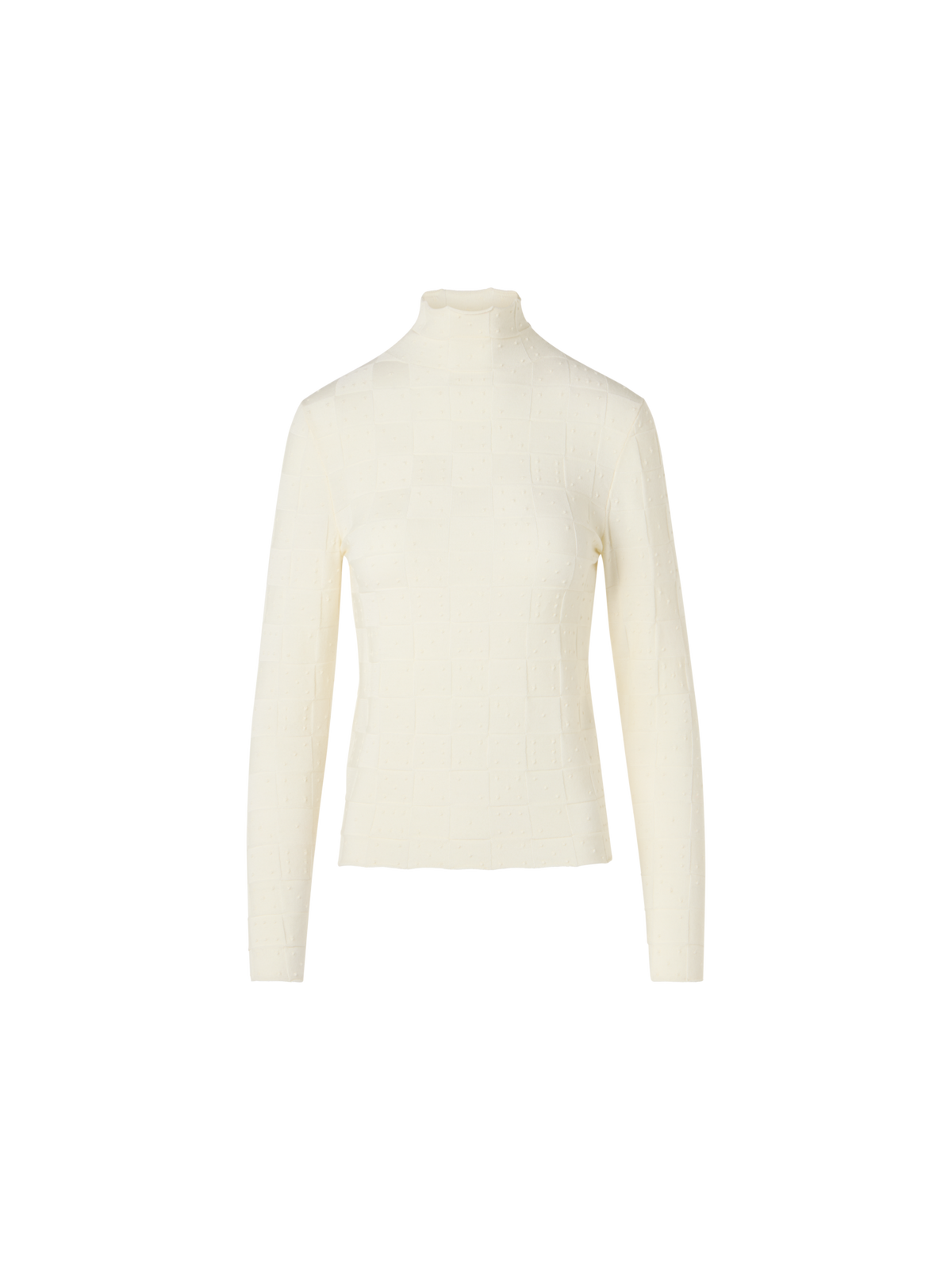 Designer メリノウール ニットプルオーバー - エクリュ