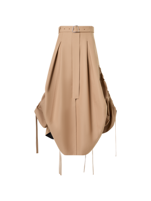 Designer コットンダブルフェイス ・スカート