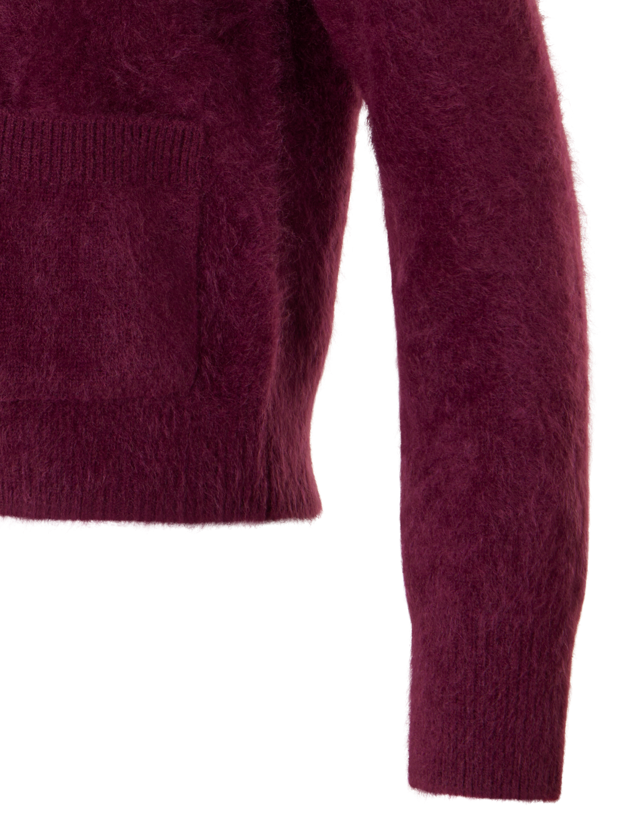 Designer クラウドカシミヤ ニットカーディガン - レッド