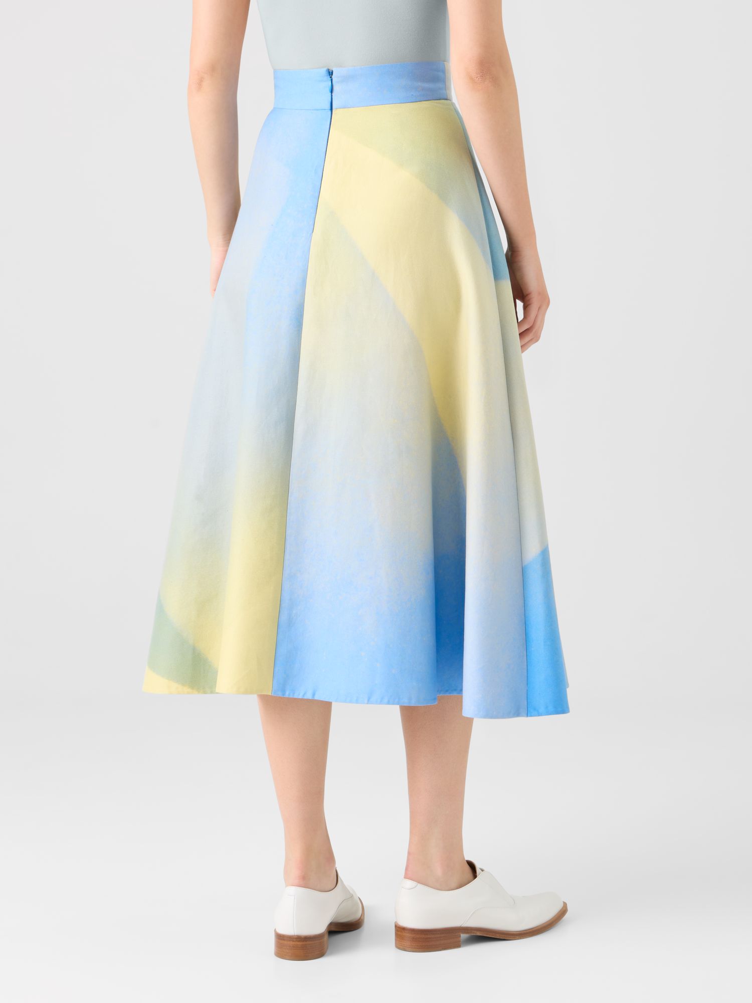 Designer コットン ・スカート 