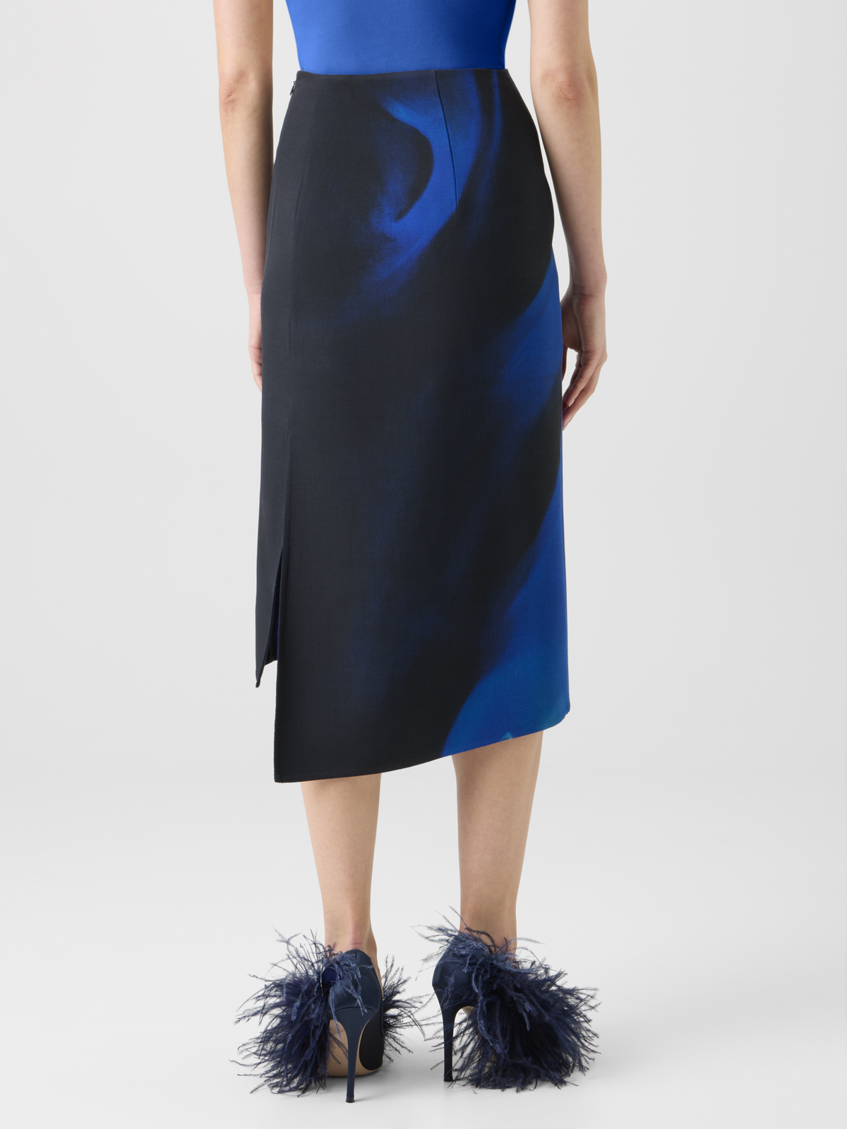 Designer ウールダブルフェイス ・スカート #editorial