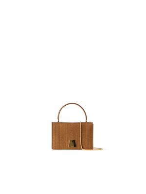 Designer アクリス アリス ミニ トップハンドル バッグ - ゴールド