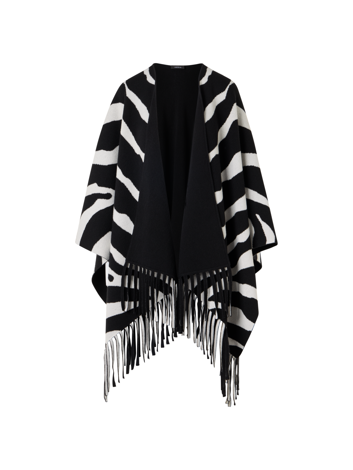 Designer カシミアダブルフェイス ・ニットカーディガン