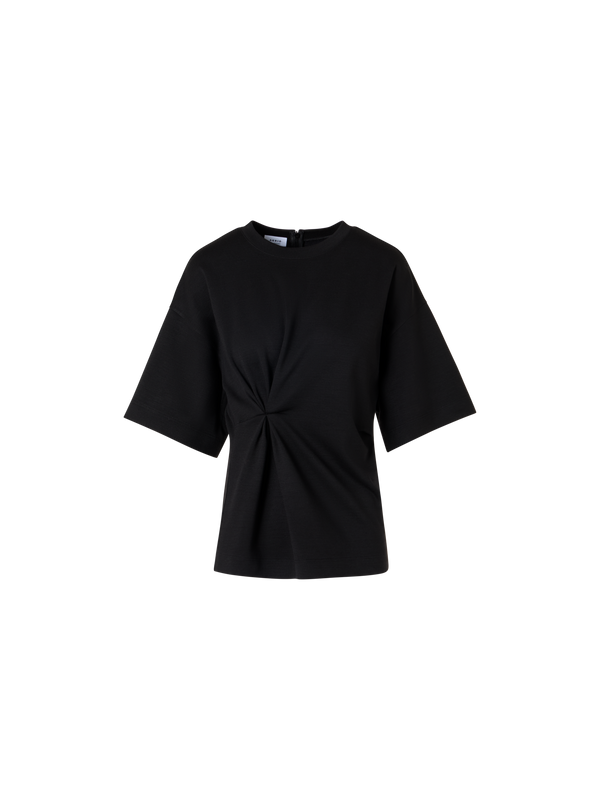 Designer コットンジャージ ・Tシャツ - ブラック