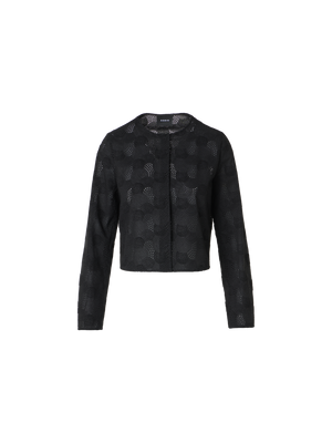 Designer オービットブロデリーアングレーズ ・ジャケット