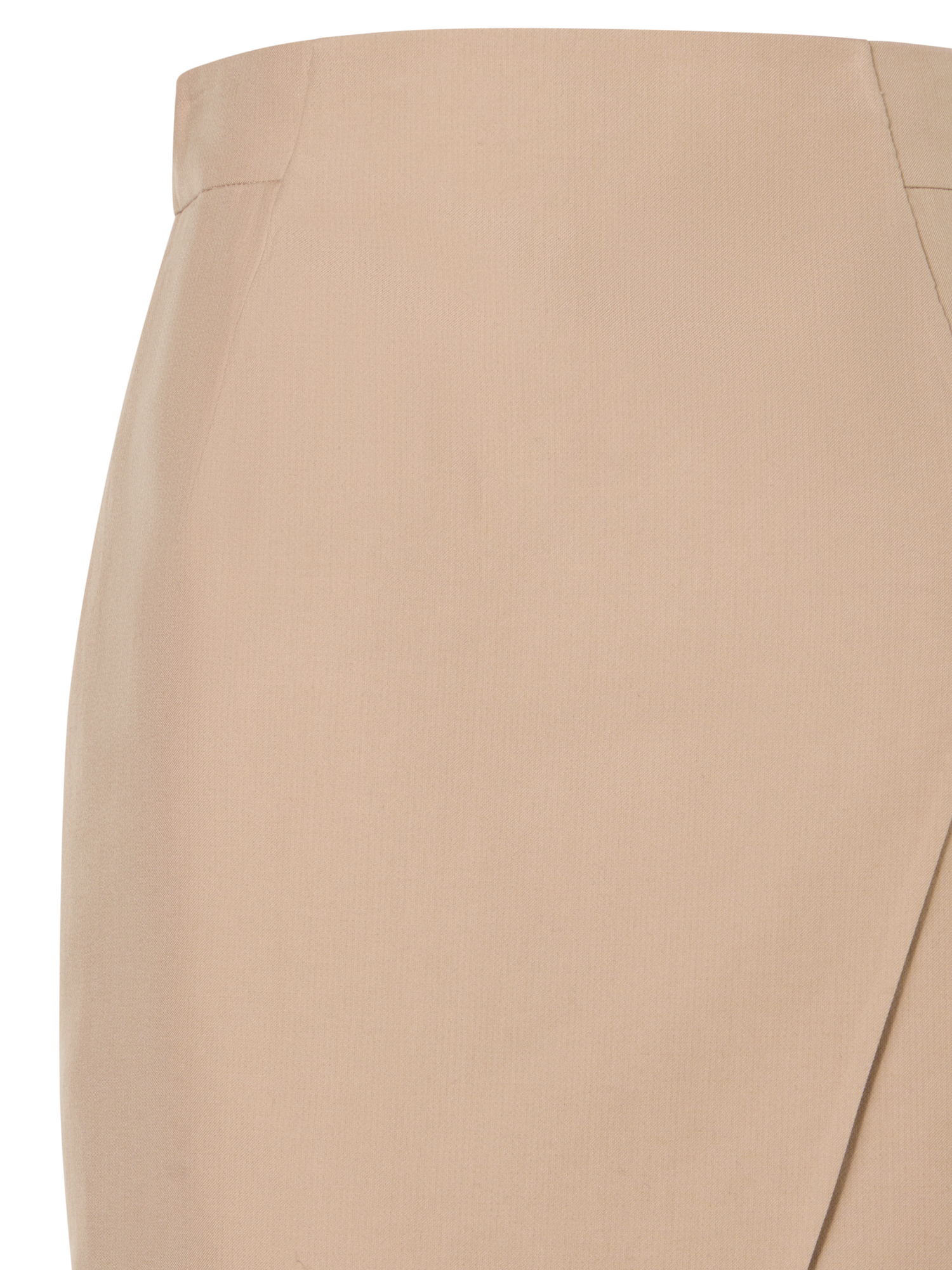 Designer コットンシルクダブルフェイス ・スカート