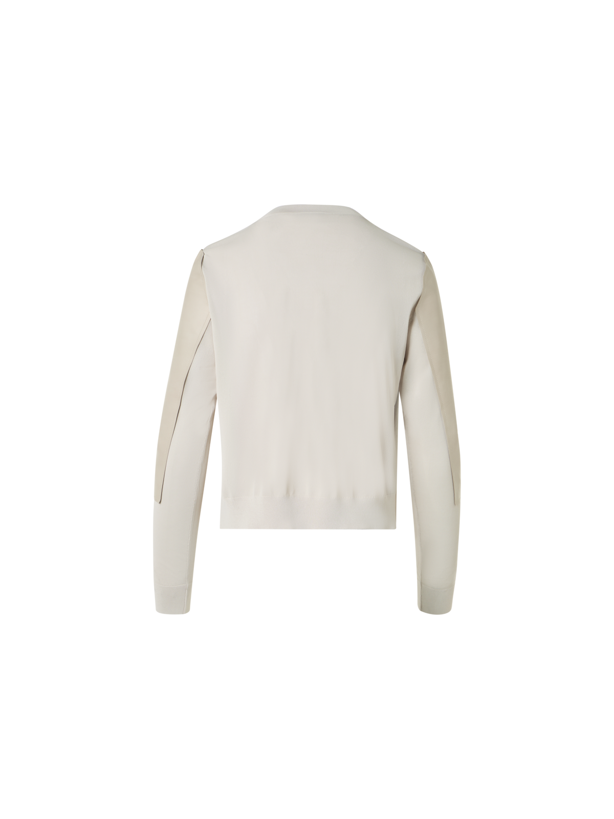Designer ビスコース ・ニットカーディガン - ベージュ