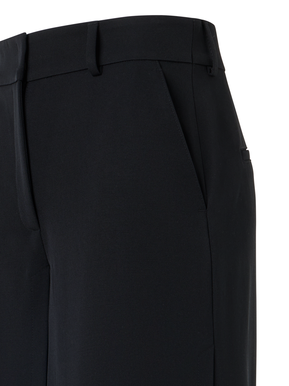 Designer ウールギャバジン パンツ The Chiko Pants（チコ・パンツ - ブラック