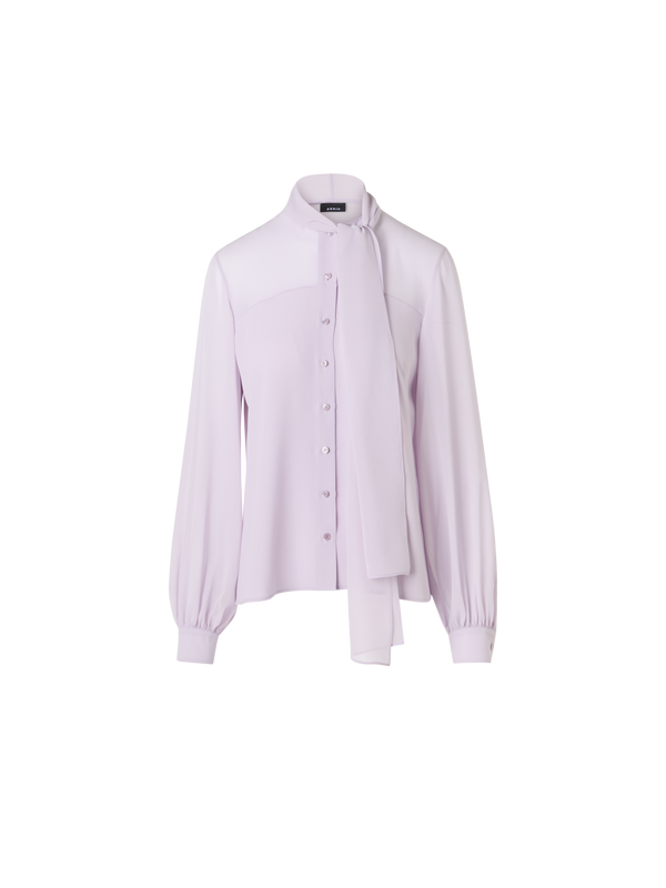 Designer シルクジョーゼット ・ブラウス