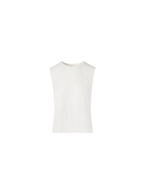 Designer シーアイランドコットン ・ニットトップ - エクリュ