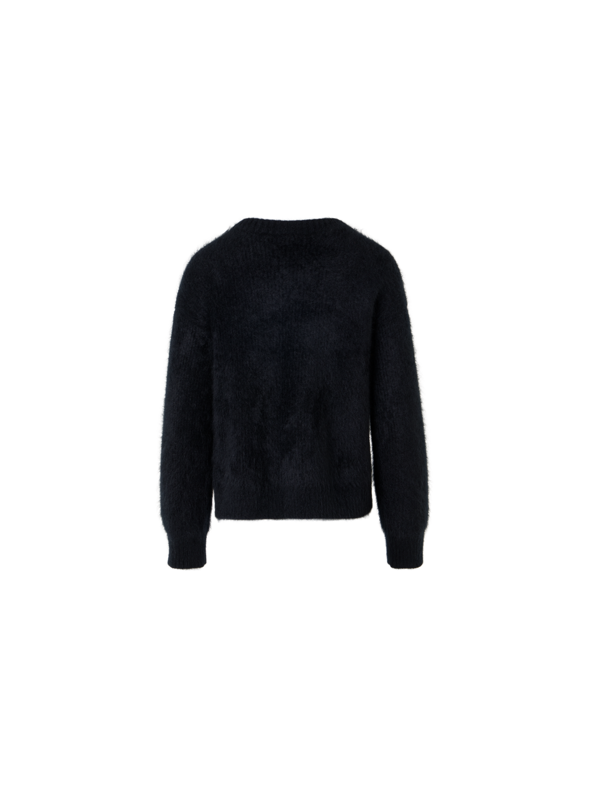 Designer クラウドカシミヤ ニットプルオーバー - ブラック - ブラウン