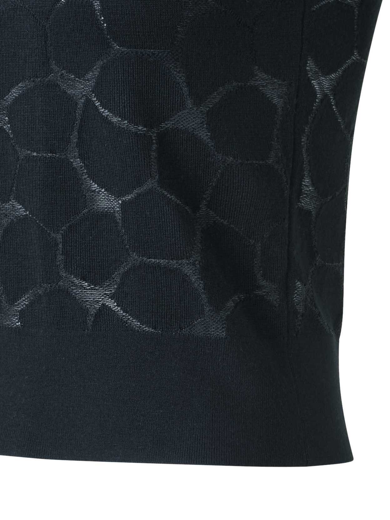 Designer ウールシルク ・ニットトップ