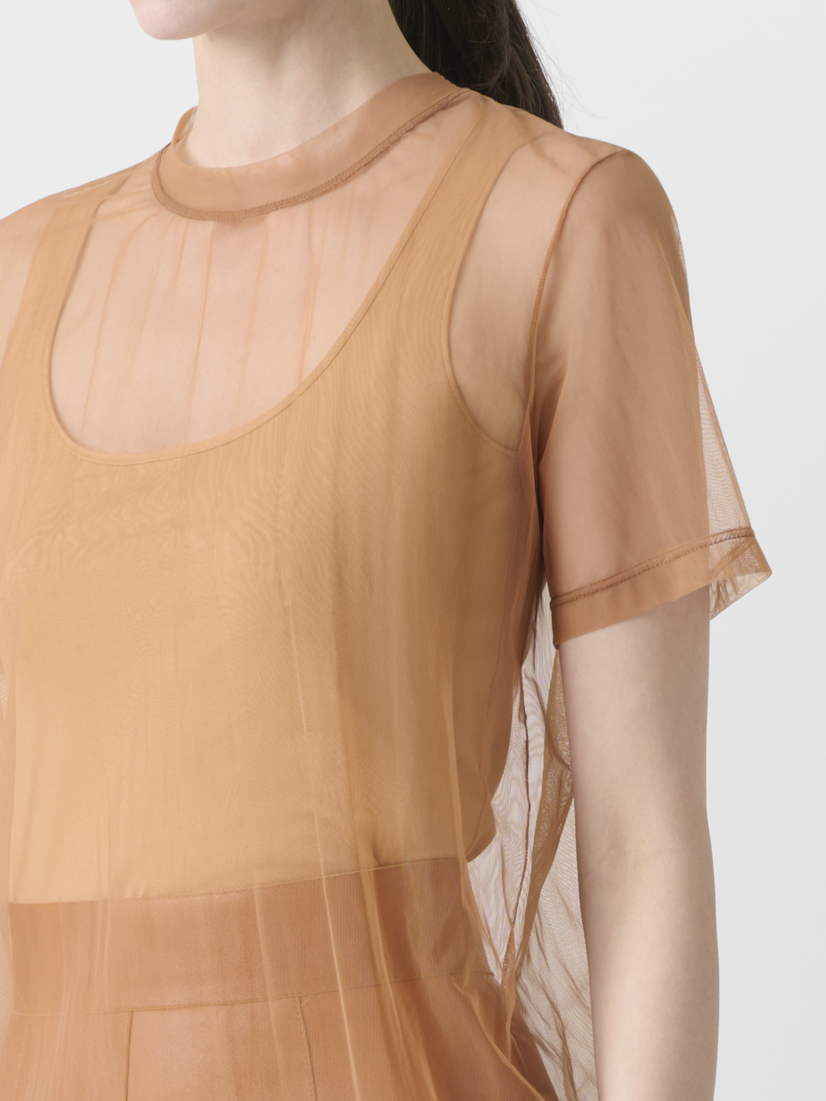 Designer テクノチュールストレッチ ・Tシャツ #editorial