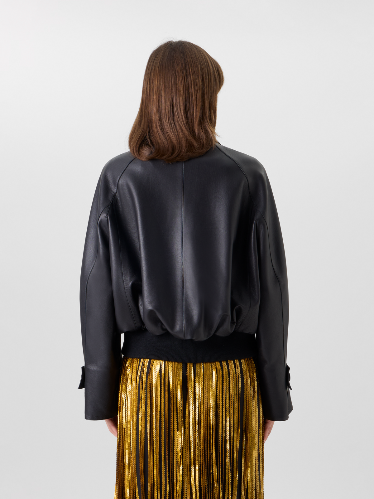 Designer ラムナッパレザー ブルゾン The Kallisto Blouson（カリスト・ブルゾン） - ブラック 